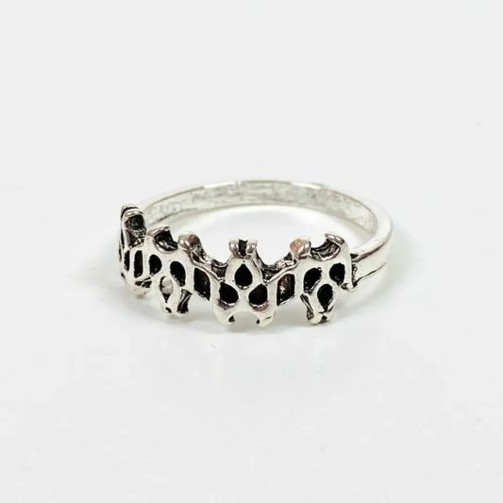 Y2K Retro Thistle Ring Men's 5.25 Inches Alloy